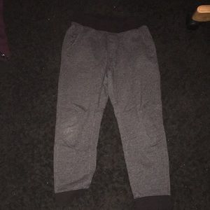 Gray/Black Sweaptants